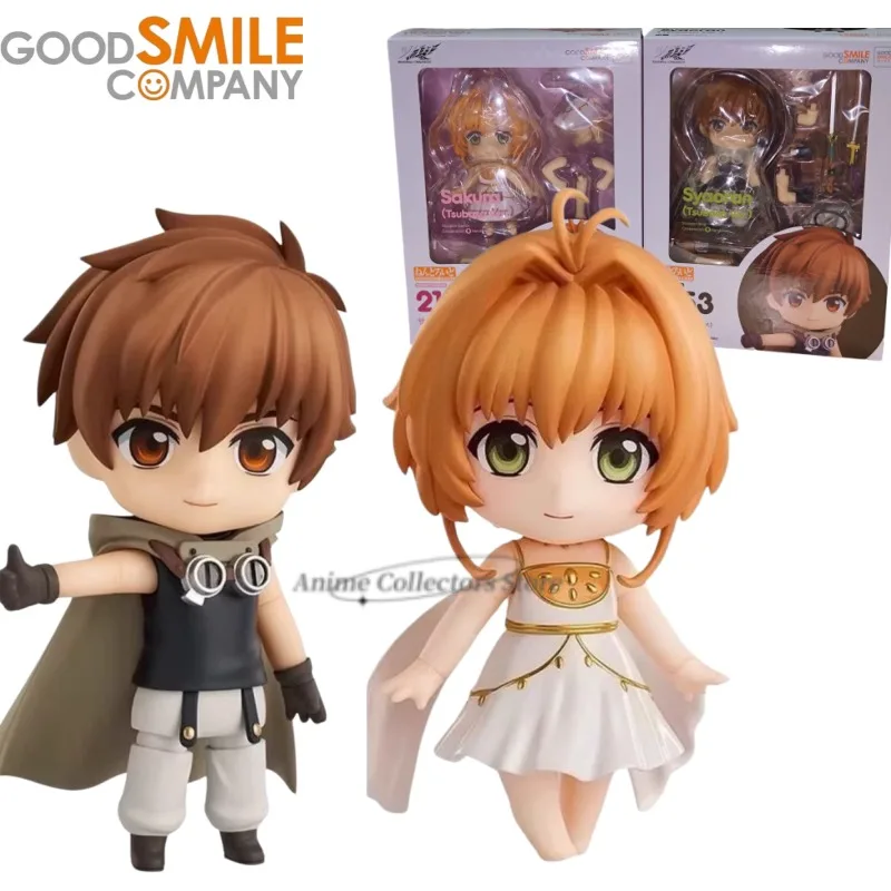 

In Stock Original Good Smile GSC Sakura Shaoran Tsubasa 2153 2152 Sakura Anime Action Model Collectible Ornaments Toy