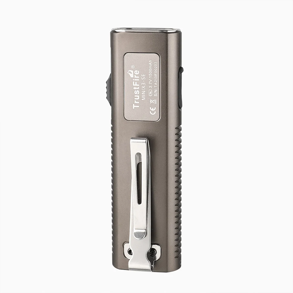

TrustFire уникальный ультратонкий мини X3 SE 1200LM прожектор красный лазерный свет EDC УФ-карманный фонарик магнитный плоский фонарик