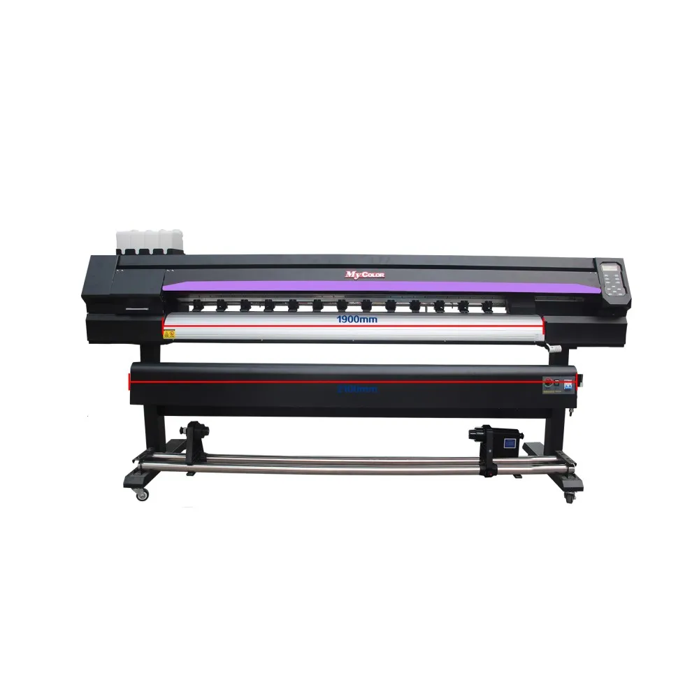 Large Format Eco Solvent Printer with 1.8m Format XD5 Head High Quality Eco Solvent Inkjet Printer for Dx5/xp600 Double Head