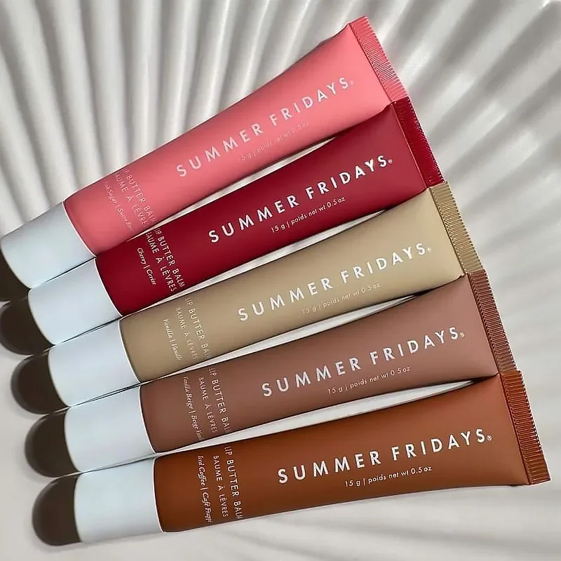 고품질 썸머 프라이데이즈 립글로스 립밤 보습 스무스 소프트 립 화장품 아이스 커피 핑크 슈가 메이크업 립 케어