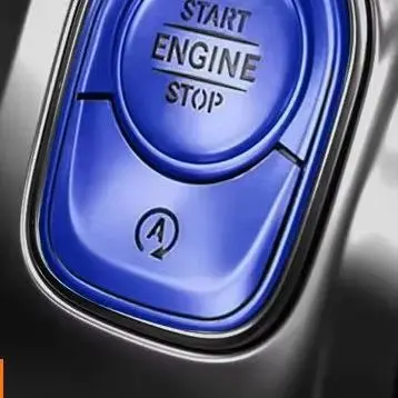 

For Mercedes Benz A B Class W177 W247 GLA GLB H247 X247 Car One Click Start Stop Switch Button Cover Starting Device Sticker