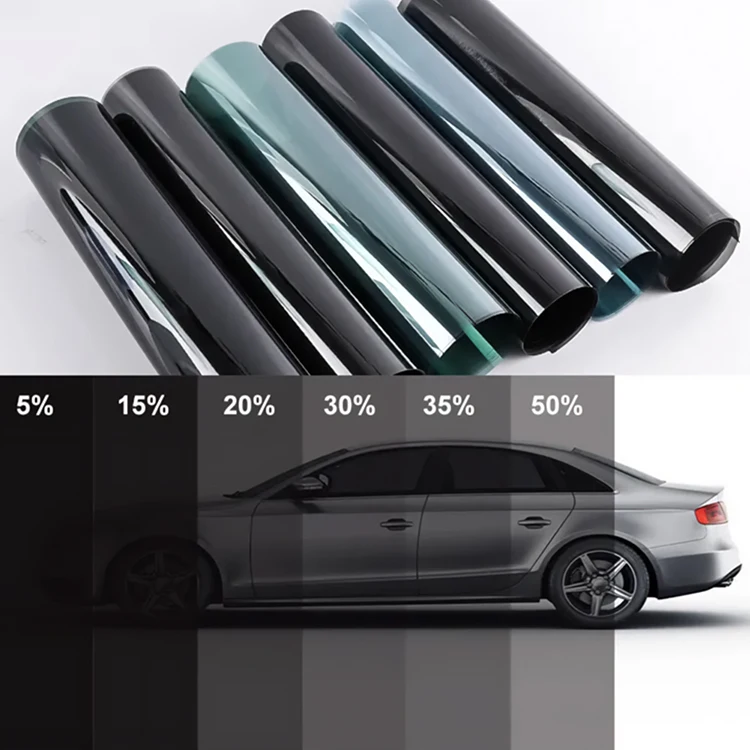 High Quality Nano Ceramic Tint Film Car Window VLT UV UVR 99% IR Rejection Privacy Side Front Windshield for Automotive