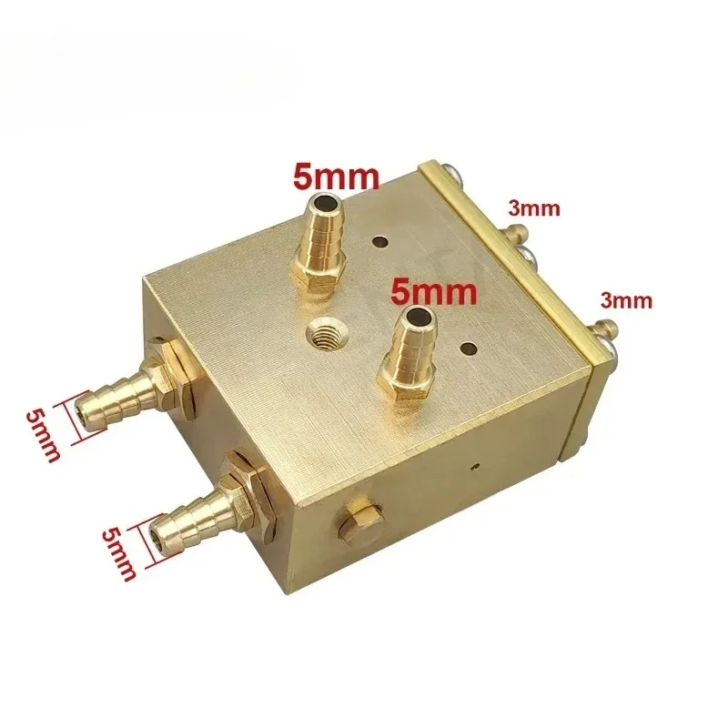 Premium Cabinet Integrated Air Water Chassis Valve Copper Valve  Compositive for Lab Unit/ Metal Accessories Parts Tools