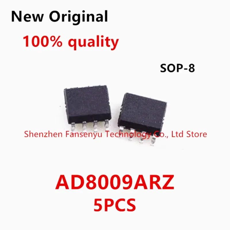 

5PCS AD8009 AD8009AR AD8009ARZ SOP8 New original ic chip In stock