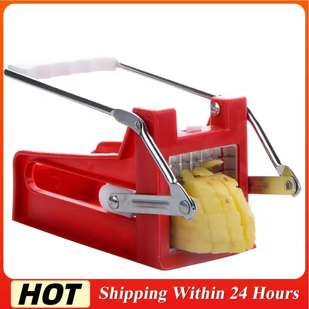 

Stainless Steel Potato Vegetable Slicer Chopper French Fry Cutter Potato Dicer Slicer Machine for Restaurant Home Kitchen