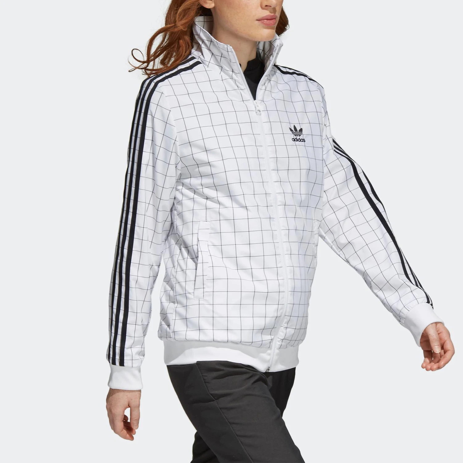 Adidas Authentic New Season Women's Sports Jacket Stand Collar Breathable Casual Blazer CE1734