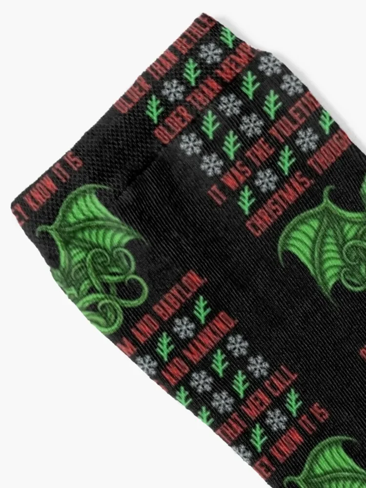 Cthulhu Festival Sweater - Azhmodai 22 Socks hockey Wholesale Running Socks Man Women's