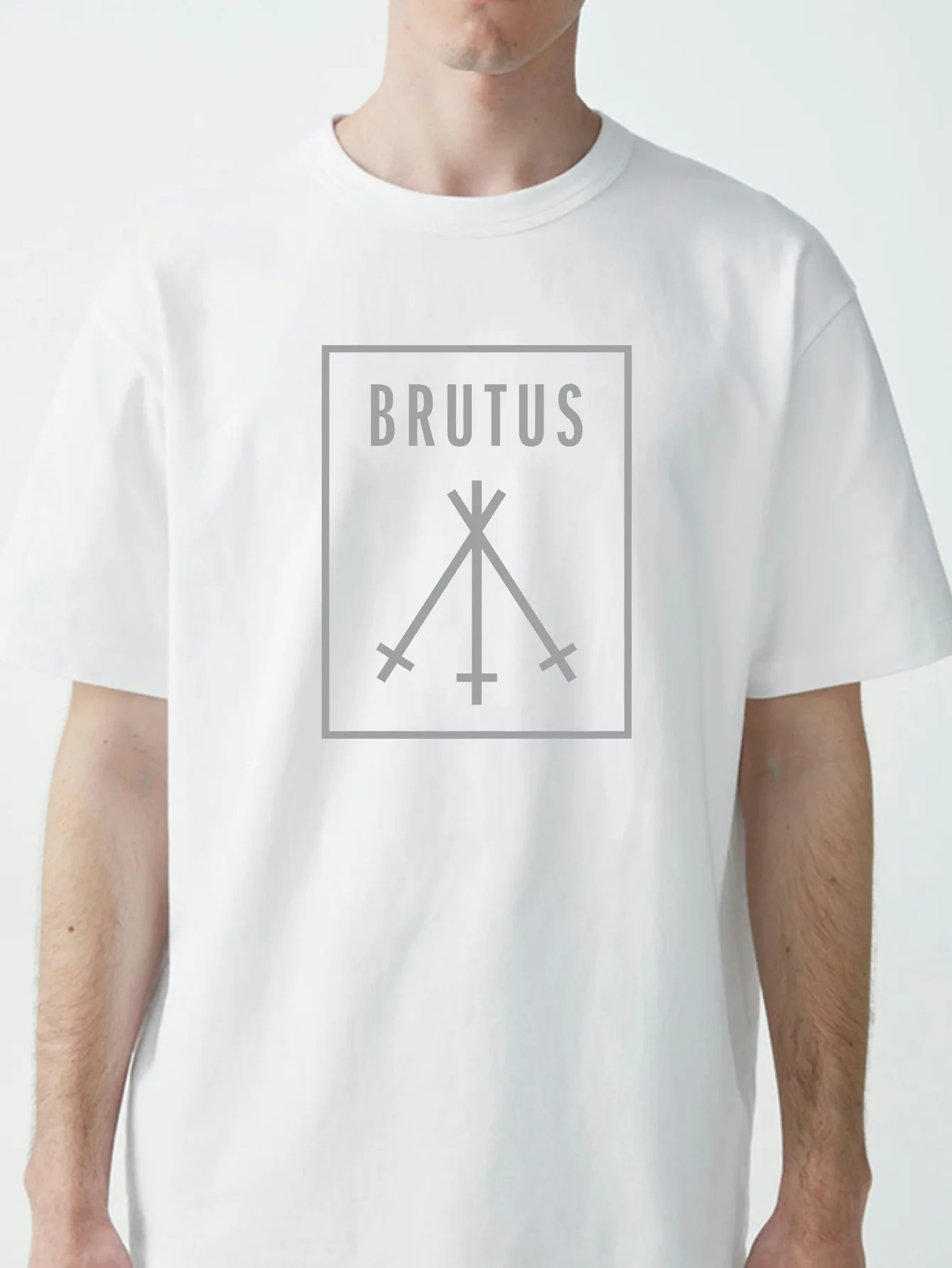 Brutus Band T Shirt Brutus Band Post Hardcore Math Post Metal Shoegaze Sargent House  Crew Neck Short Sleeve Top Tee