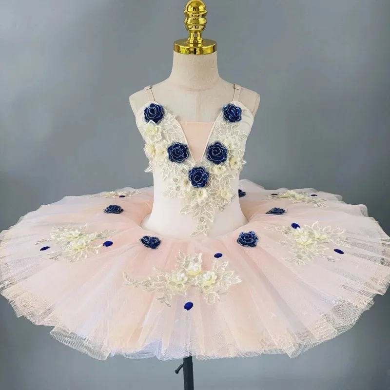 Professional Ballet Skirt Swan Lake Tutu Dress Girls Ballerina Party Performance Dancing Costumes