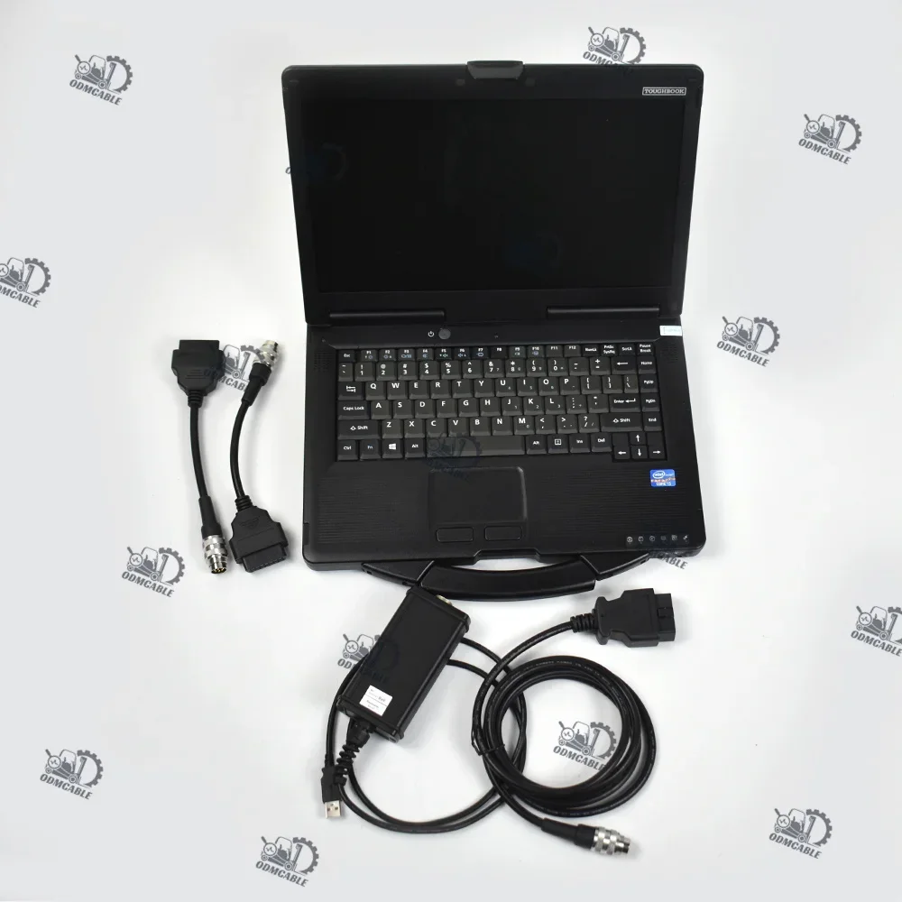 METADIAG alat pemindai diagnostik ekskavator + CF 52 LAPTOP, untuk truk konstruksi kelas (CANUSB)