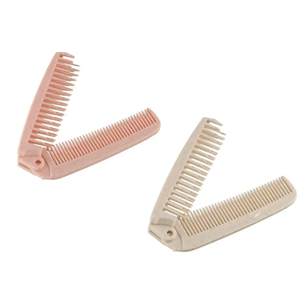Anti-Static Portable Travel Comb Folding Comb Styling Foldable Hair Comb Creative Hairdressing Tools Massage Hair Comb