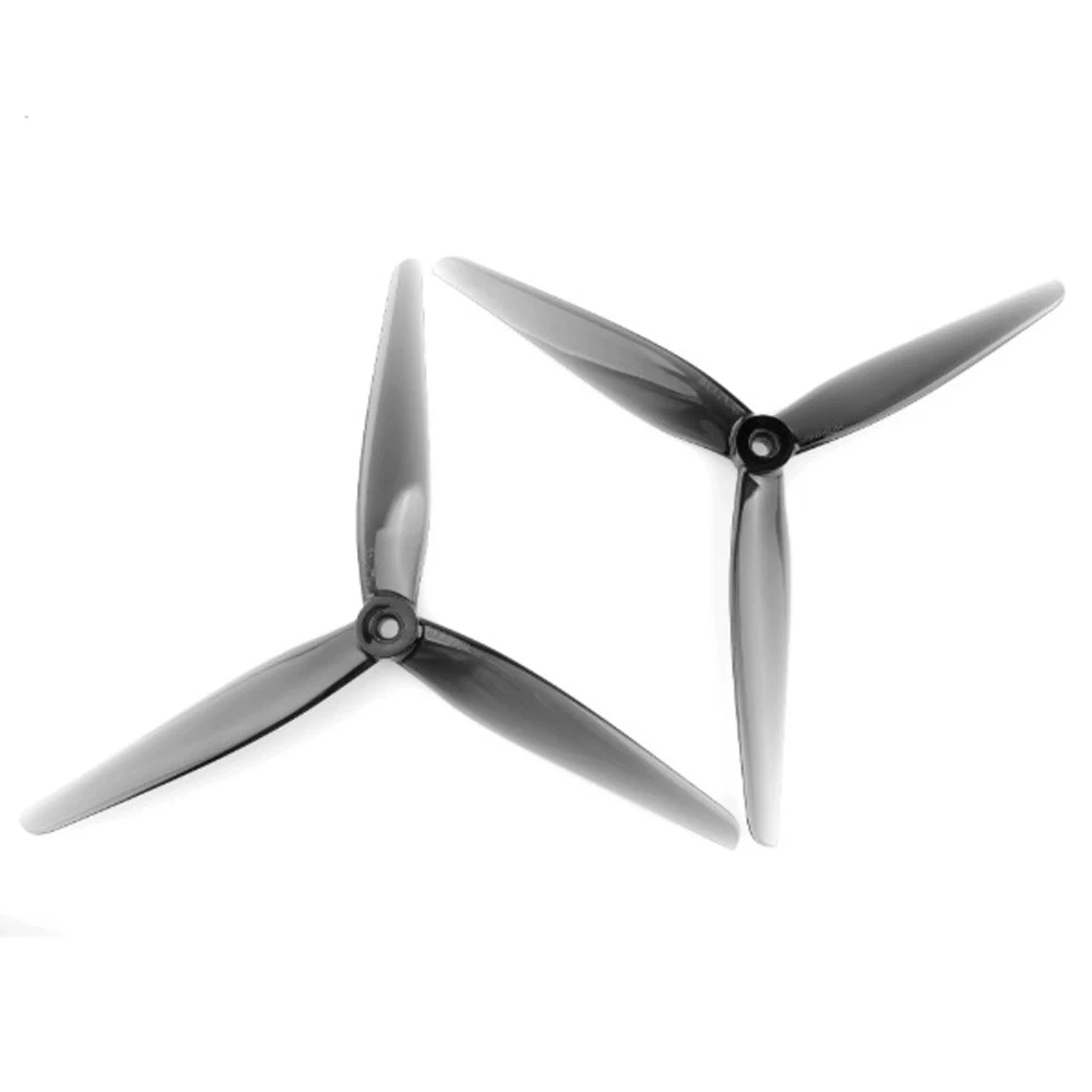 HQprop 8x3.7x3 ポリカーボネートプロペラシャフト 3 ブレード 8 インチマルチローターマクロクワッド DIY FPV レーシングドローンアクセサリー用
