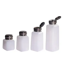 PHONEFIX-botella de Alcohol líquido de plástico antiestática, limpia, con tapa de botella de acero inoxidable para reparación de teléfonos móviles, 200ML/250ML