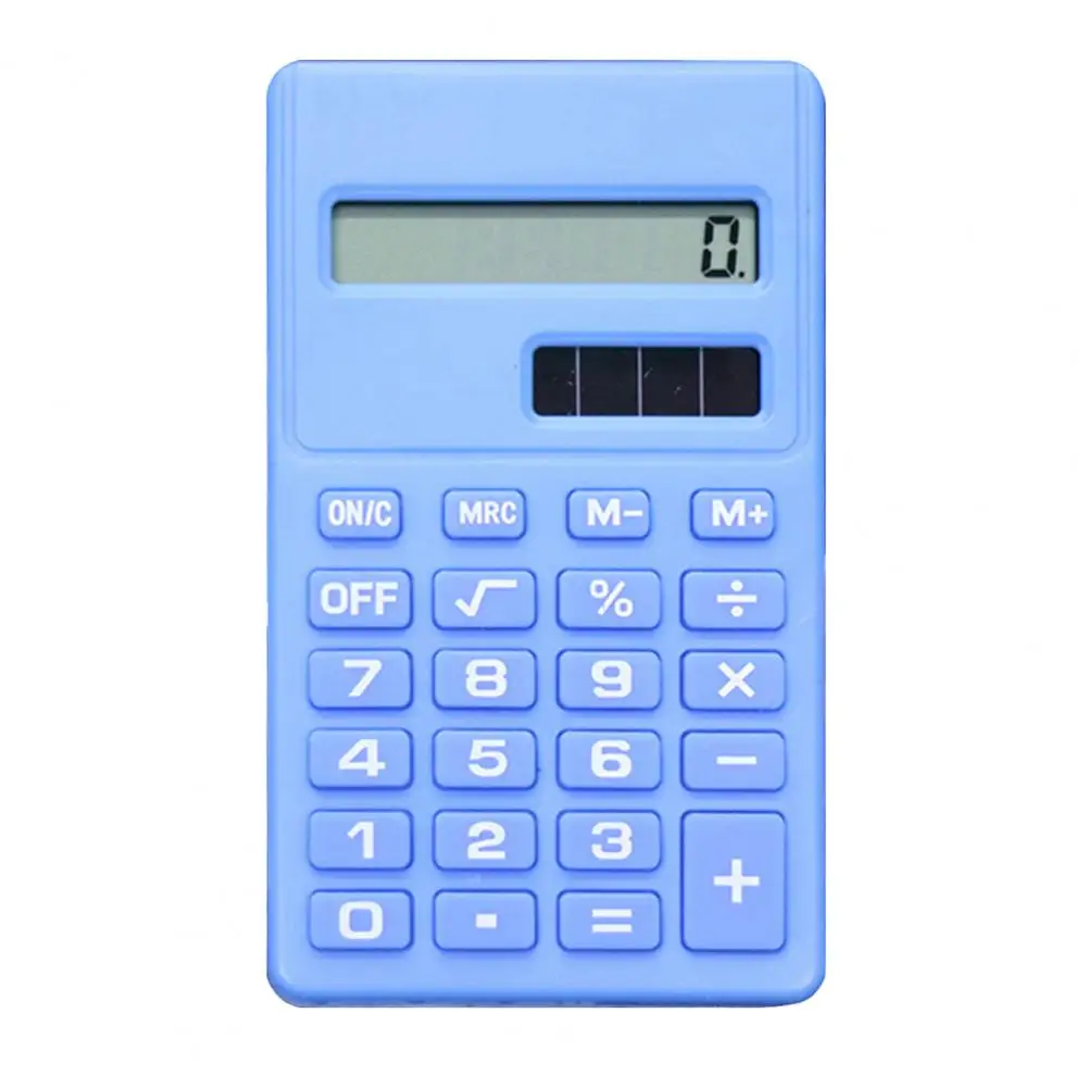 8 Digits Portable Calculator Reliable ABS Office School Home Vintage Desktop Stationery