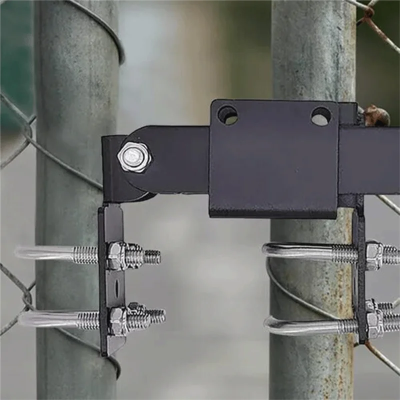 Voor Ranch Hekken Sterkarm Ontwerp Met Hangslot Gaten Voor Tuinpoorten Keten Klink Voor 1-3/8 "Poort Frames Pijp Maten.-ABJU