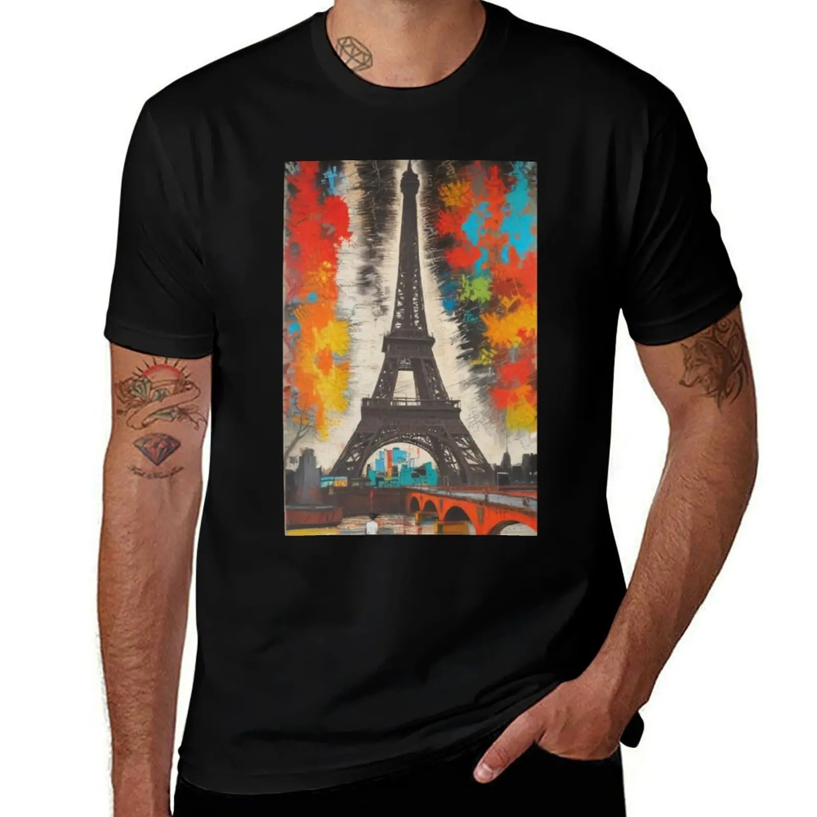 

The Eiffel Tower T-Shirt graphic shirts customs design your own new gifts and t-shirts football t shirt mens t shirts pack