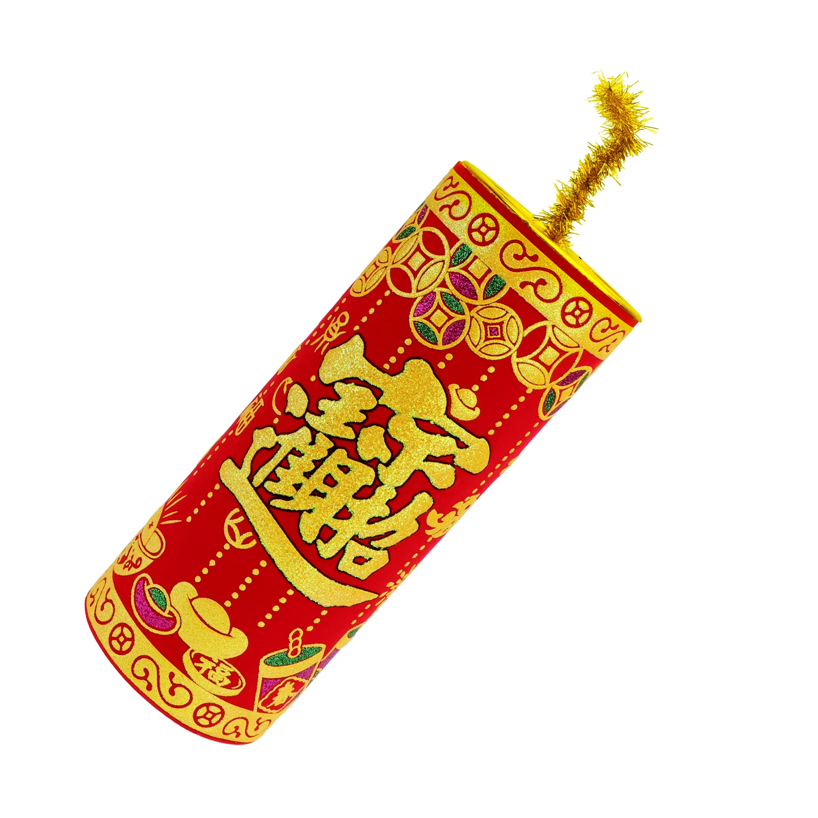 

1pc Flannel Festival Decorations Spring Festival naments New Year Layout Prop Traditional Chinese Style Compact Bright