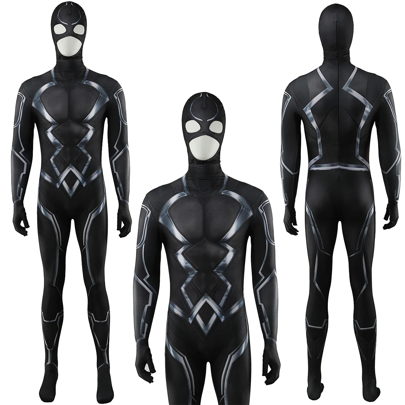 Blackagar Bolt agon Cosplay Costume Superhero Spandex Zentai Suits Superhero Bodysuit Jumpsuit Halloween Costume Adult Kids