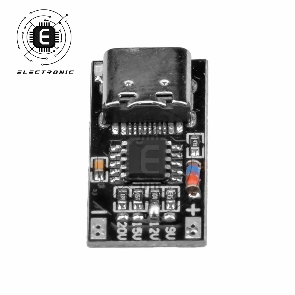 1Pc PD/QC 디코이 보드 고속 충전 USB 부스트 모듈 Type-c