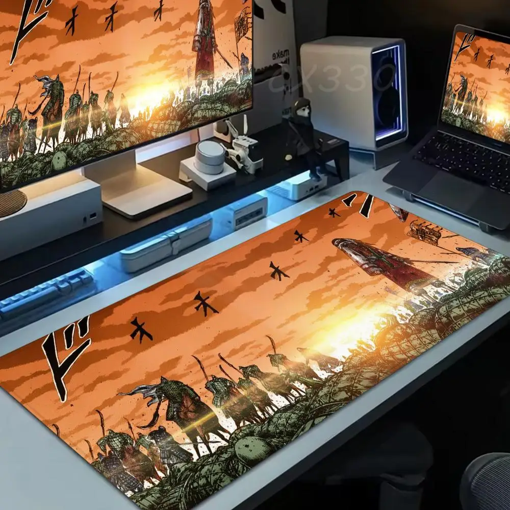 

KINGDOM Mouse Pad Large Computer Mousepad Office 1000x500mm XXL Pc Gamer Non-slip Rubber Keyboard Deskmat