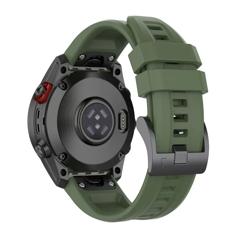 QuickFit 22mm 26mm Strap for Garmin Epix Gen 2 Silicone Band for Garmin Fenix 7 7X 5Plus 6XPro Enduro 2 Bracelet Watchband