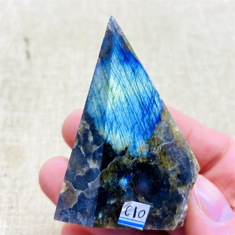 

Natural Colourful Labradorite Mineral Specimen Teaching Crystal Home Decoration