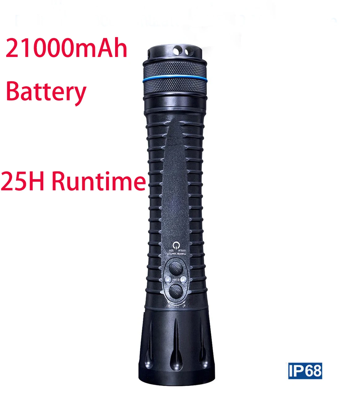 FITECH F18 Professional Diver Scuba Diving Flashlight 1000 Lumen,21000mAh Battery, 25H Runtime,USB Type-C Rechargeable