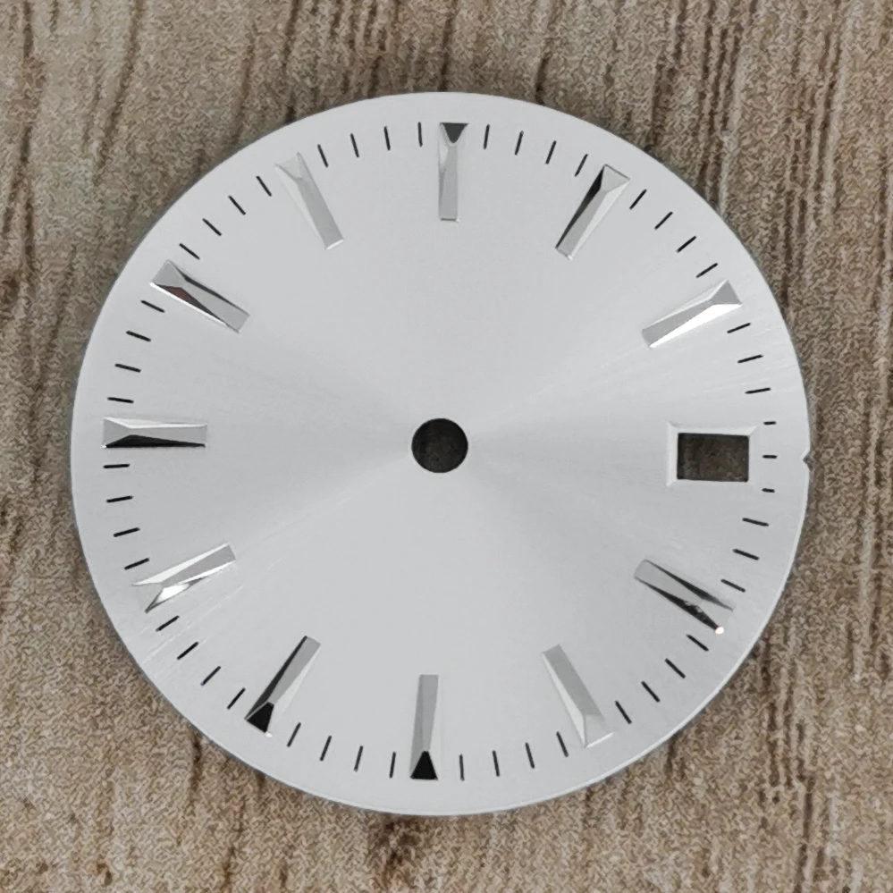 Suitable for NH35/NH36 movement dials Modified watch accessories dial Striped nail literal Sun pattern without logo Simple dial
