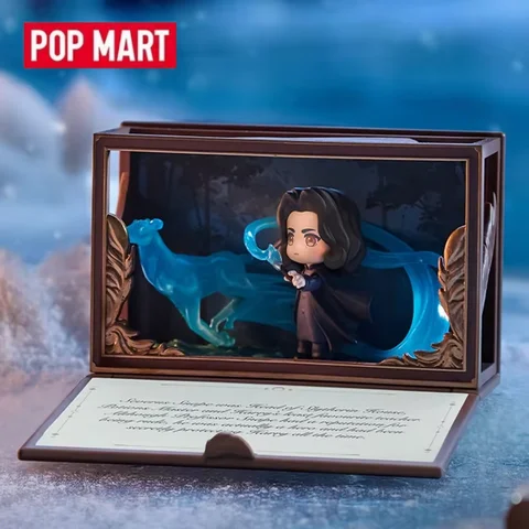 POPMART Harry Potter Hogwarts Biografiska Serie Original Blind Box Leksaker Gissa Väska Mystery Box Anime Figur Ornament Gåva 8 best sales Harry Potter speldosor - №2