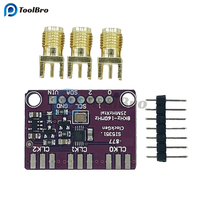 SI5351 Clock Signal Generator Module High Frequency Signal Square Wave Frequency Generator Board 8KHz-160MHz 3.3-5V Duty Cycle