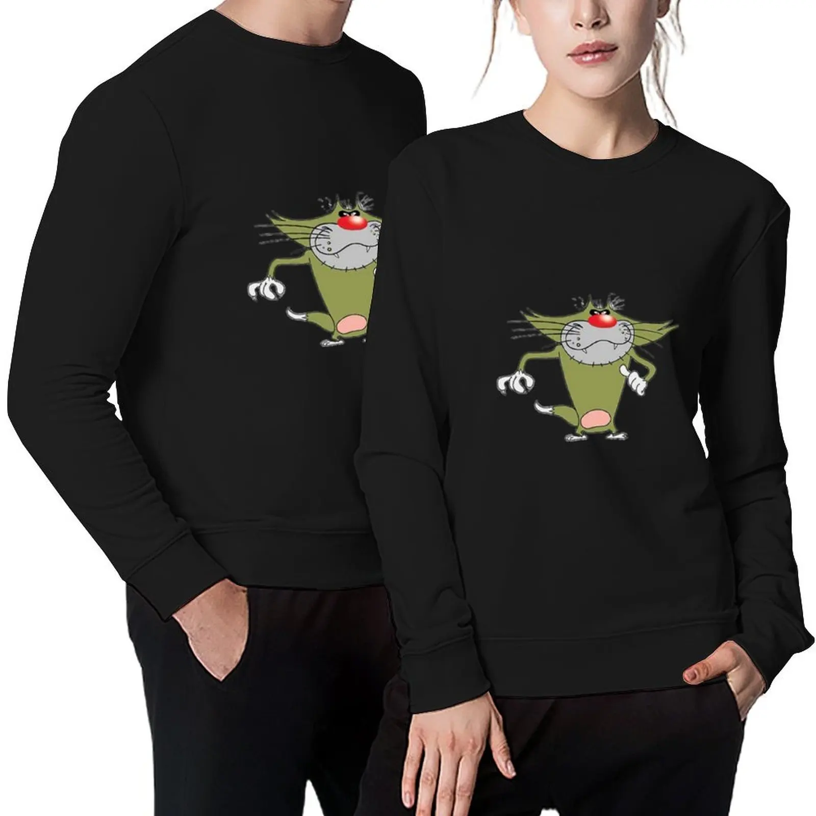 

Oggy And The Cockroaches Pullover korean clothes tracksuit men men clothes men's clothing hooded sweatshirt for men