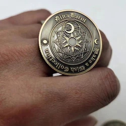 Sfida della fortuna Tarocchi Dodici Costellazioni Moneta Flip Fidget Giocattolo Ansia Sollievo dallo stress per adulti Bambini Regali commemorativi