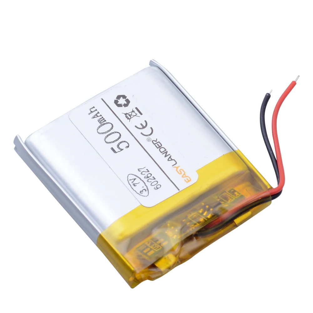 3.7V 500mAh 602627 602626 Rechargeable Lithium Li-ion Polymer Battery for SMART WATCH