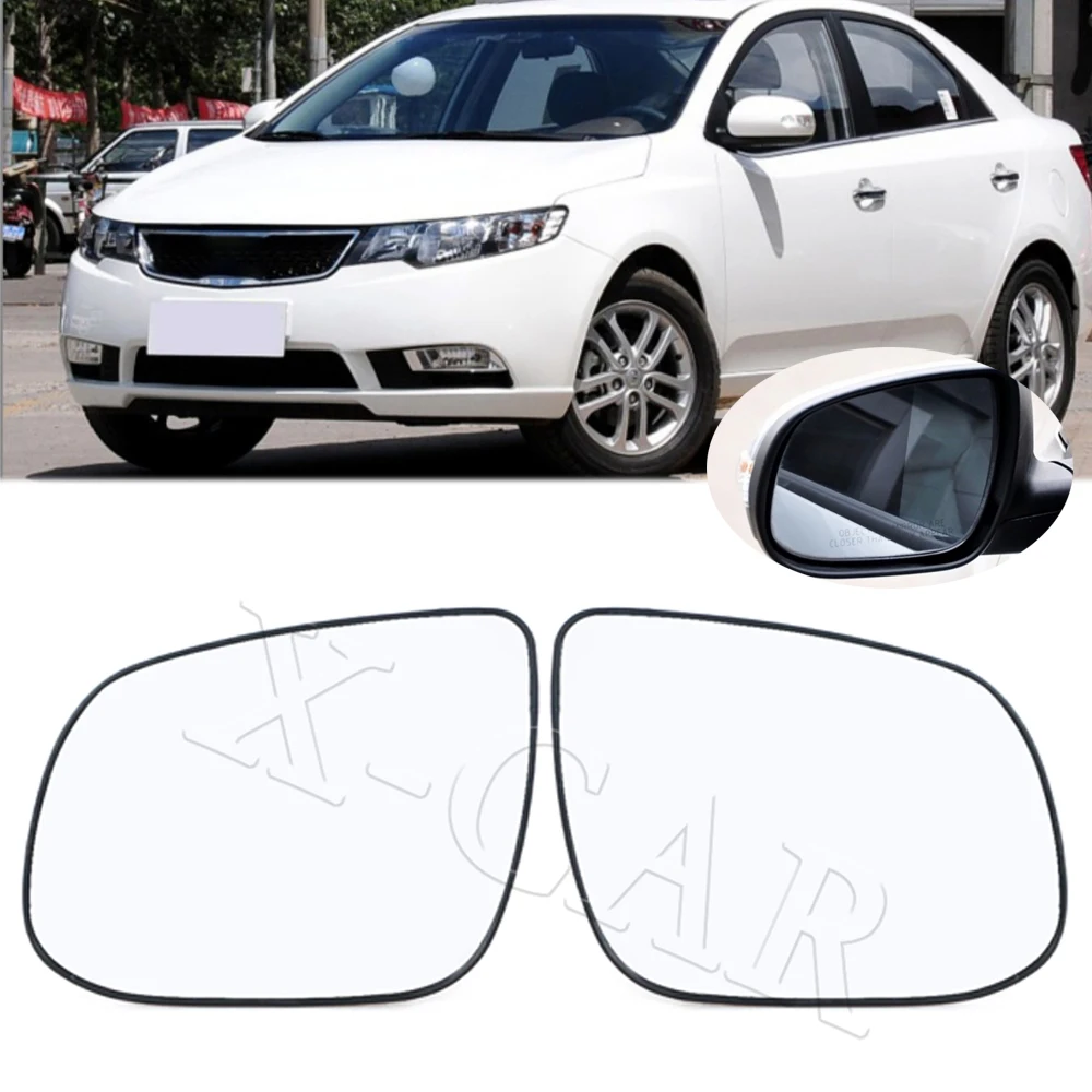 

Car Side Mirrors Reflective Lens Rearview Mirror Lenses Glass Without Heating Left Right For Kia Forte 2009 2010 2011 2012-2016