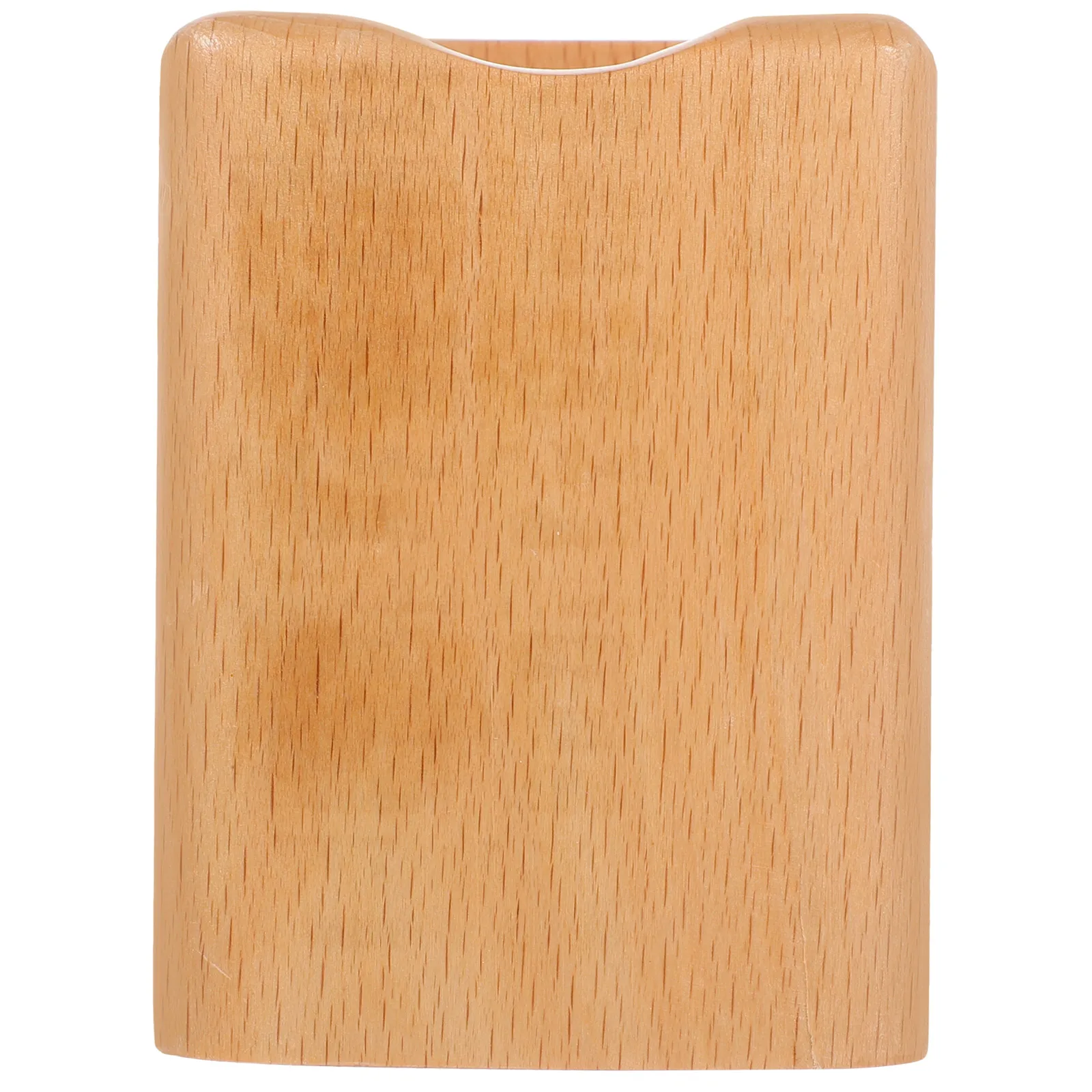 

Wooden Large Capacity Stationery Organizer Makeup Brush Storage Desktop Decoration Storage Bucket Office Bedroom Study Room Wood