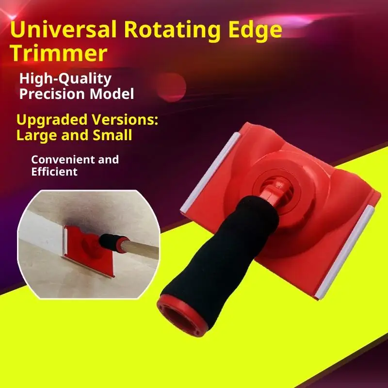 

Red Paint Edger Cutting In Home Interior Plastic Wall With Pad Nylon Bristles Edges Painting Corner And Edges