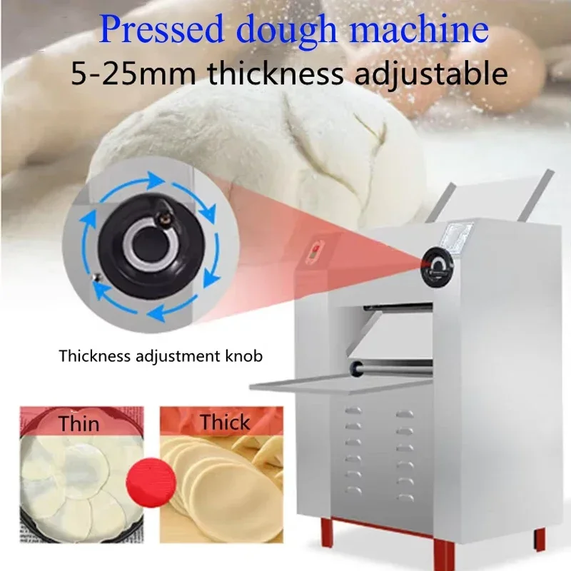 

Noodle Machine Commercial Desktop Kneading Noodle Cutting Machine Electric Noodle Pressing Dumpling Skin Machine