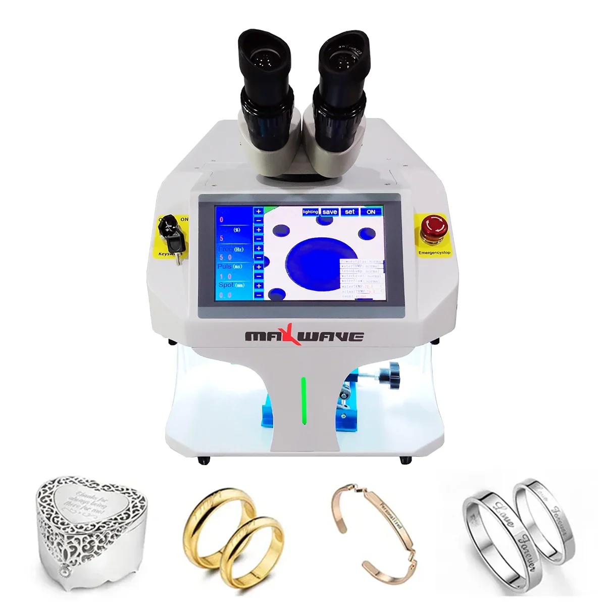 Mini Size Laser Jewelry Welding Machine Precise Laser CCD Camera Welder for Glasses Frame Gold Silver Processing