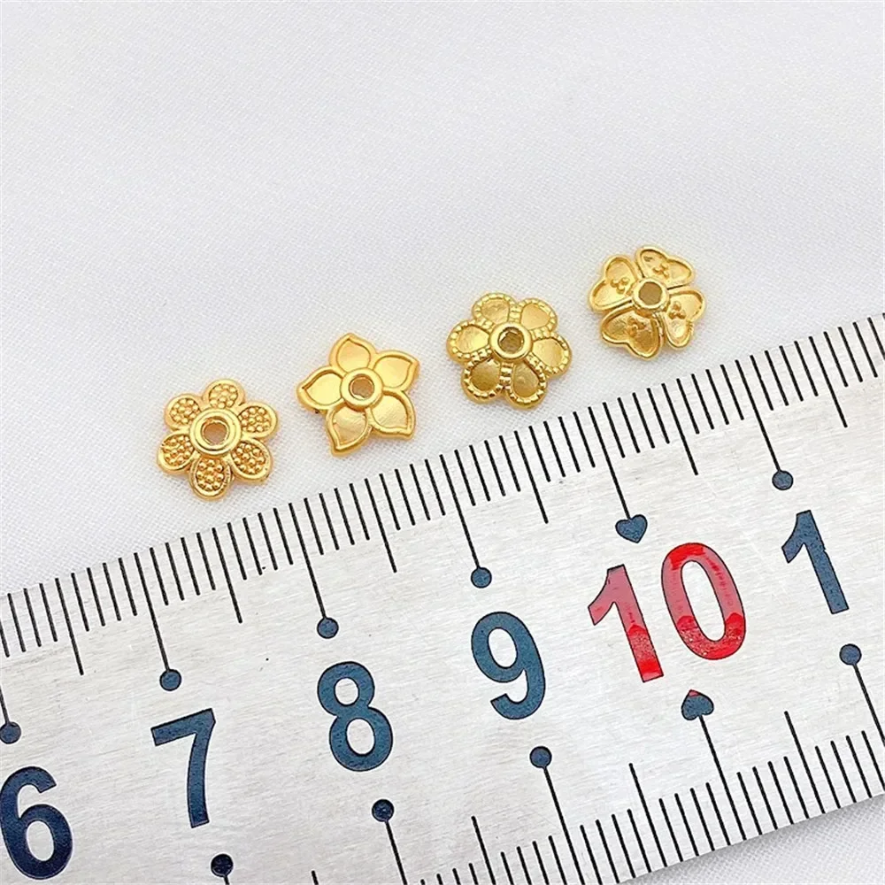 Yajinsha Gold Matte Perlen DIY Schmuckzubehör - usage example