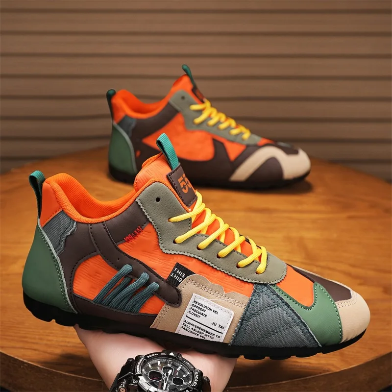 Schuhe Herren Casual Sportschuhe High Top Atmungsaktive Laufschuhe Bequeme deutsche Trainer Schuhe Wanderschuhe Herrenschuhe