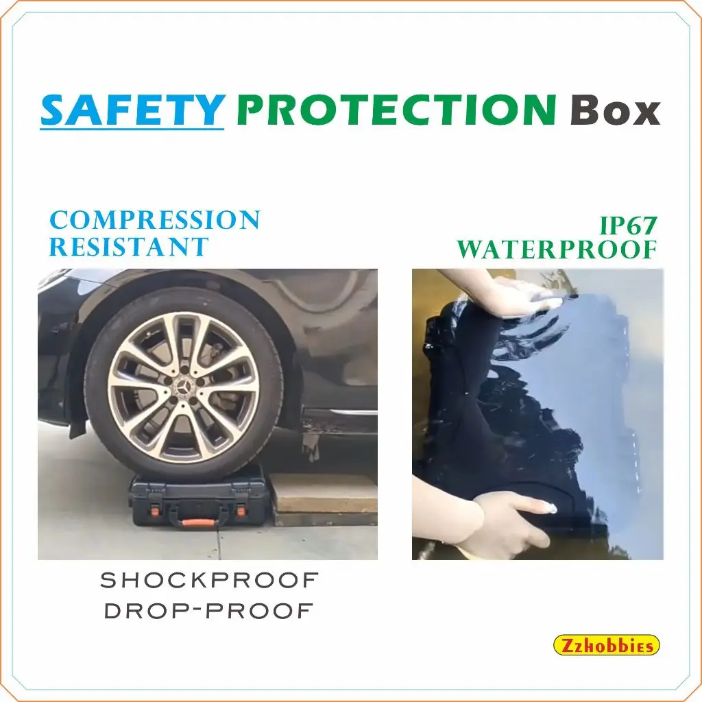 NEW PSA SLAB SAFETY PROTECTION CASE【2-Slot】IP67 Waterproof, Shockproof & Drop-proof