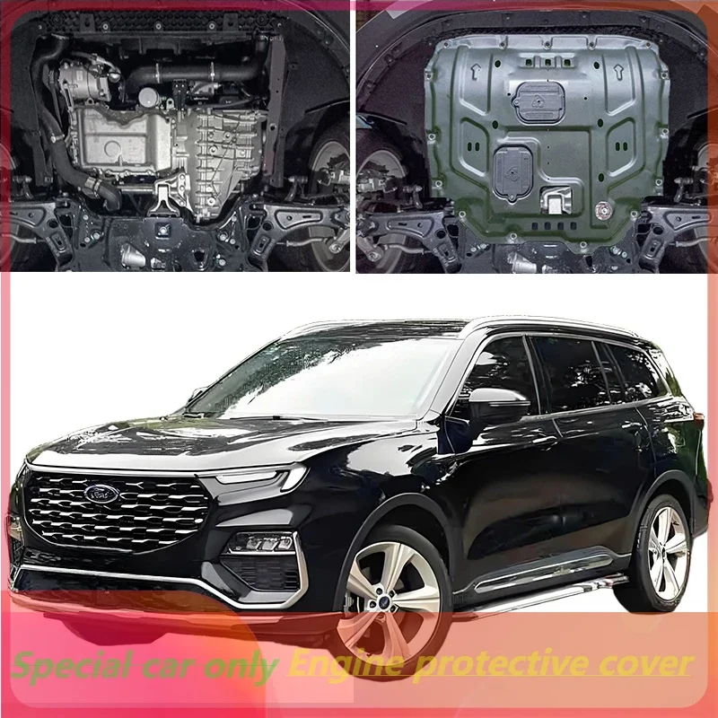 

Higher Quality Black Under Engine Guard Mudguard Board Splash Shield Mud Fender Plate Panel For Ford Equator 2021-2024 2022