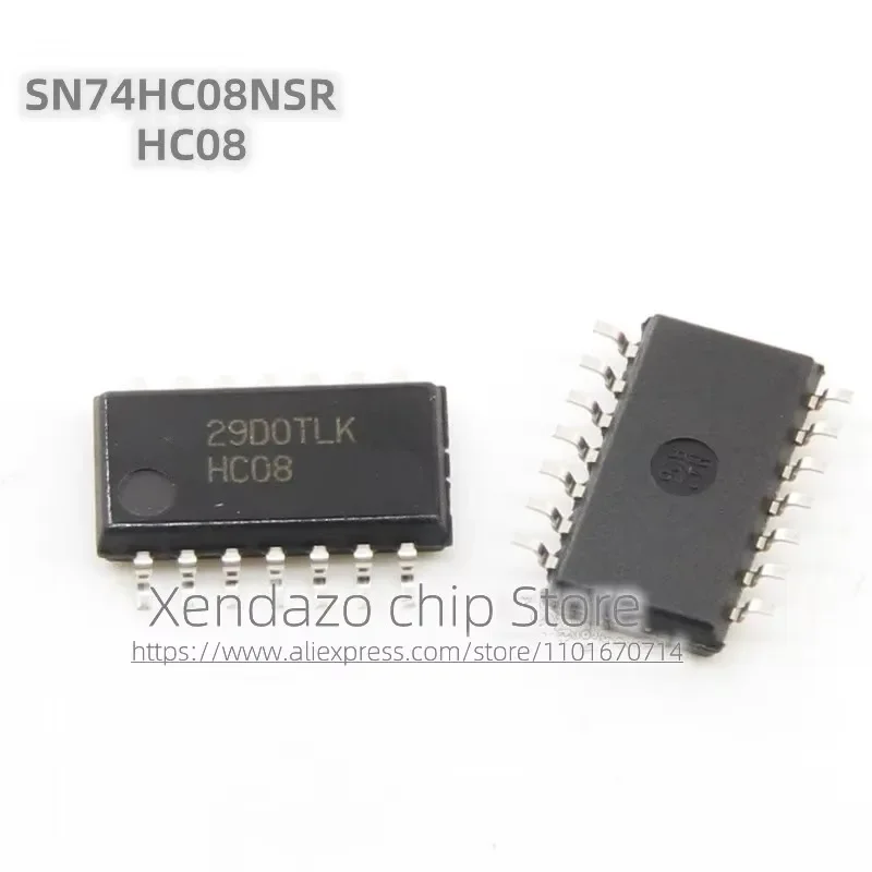 5pcs/lot SN74HC08NSR SN74HC08 Silk screen HC08 SOP14 package Logic chip