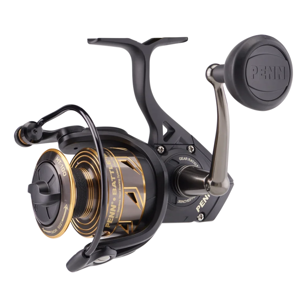 Original Penn Battle III and Battle III DX Spinning Fishing Reel