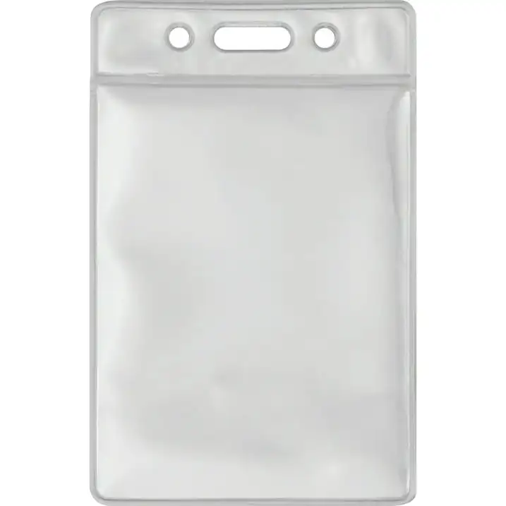 Advantus AVT75684-Soporte de vinilo para insignia de identificación, transparente, 50 unidades por paquete