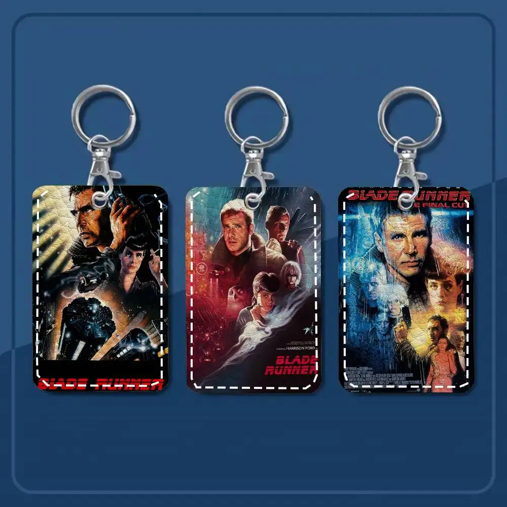 

Кожаный брелок-картхолдер Blade R-Runner 1982: классический дизайн, для карт и ключей
