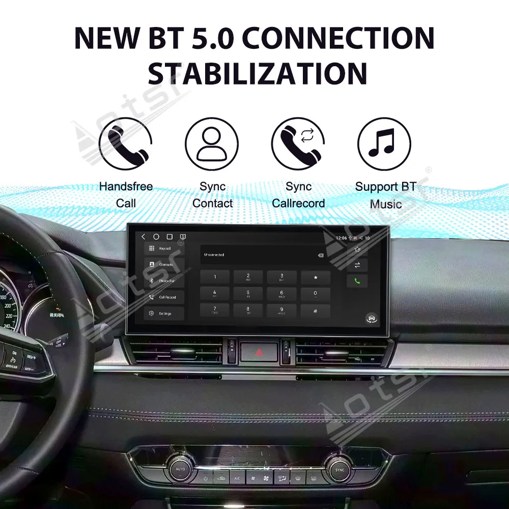 15.8 Inch In-Dash Touch Screen Car Radio GPS Navigation Stereo For Mazda 6 2020-2022 Multimedia CarPlay Android Auto Head Unit