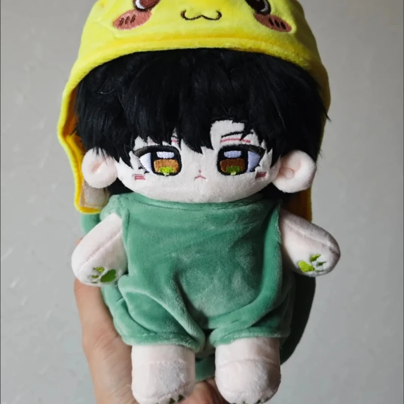 20cm Anime Game Love And Deepspace Zayne Kawaii Cosplay Cotton Doll Body Fans Collection Dress Up Soft Plushies Toy Figures Gift
