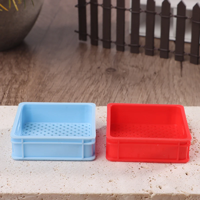 1:12 Cestino in miniatura per casa delle bambole Cestino per alimenti Cestino per bevande/birra/cestino per caffè Modello Decorazione da cucina Giocattolo Accessori per casa delle bambole