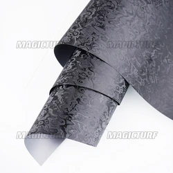 Matte Forge Cosmic Ghost Black Film Car Sticker Vinyl for Motorcycle Exterior Car Stickers Carbon Fiber Wrap Adhesive Decals